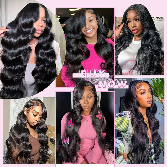 12A Body Wave Human Hair Bundles 40 Inch 100% Human Hair Unprocessed Brazilian Virgin 3 4 Pcs Raw Hair Bundles Weave Extensions