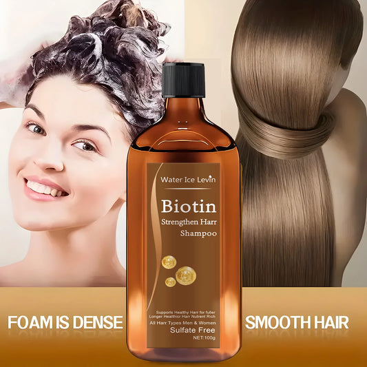 Biotin hair Growth Shampoo! Anti-hair loss treatment for Men & Women - Rapid thickening and re-oil beauty health