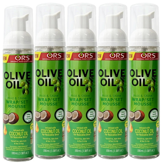 Curly Hair Mousse(100ml) For Wigs Strong Hold Olive Oil Hair Styling Mousse Anti-Frizz Hair Foam Mousse For Styling Hair Women