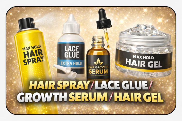 Hair Spray/Lace Glue/Growth Serum/Hair Gel