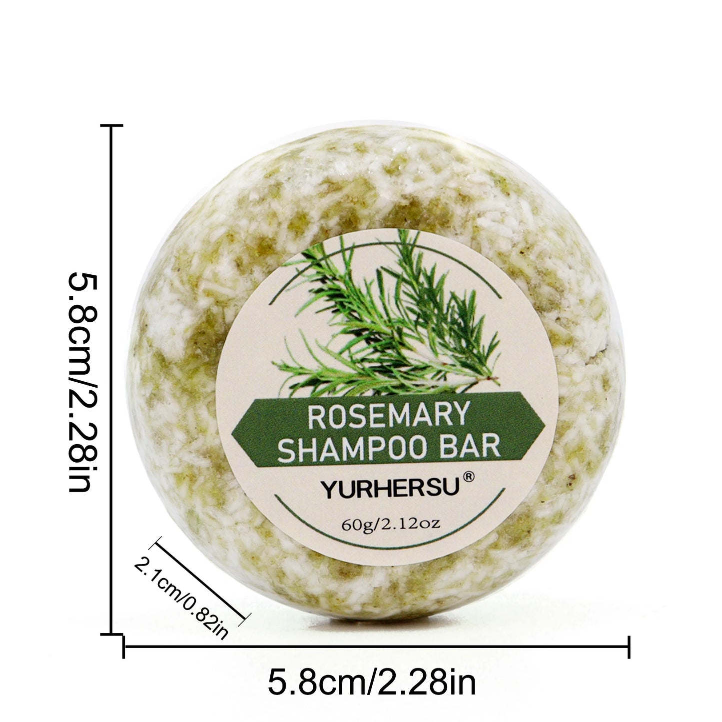 All Natural Rosemary Nourishing & Volumizing Shampoo Bar