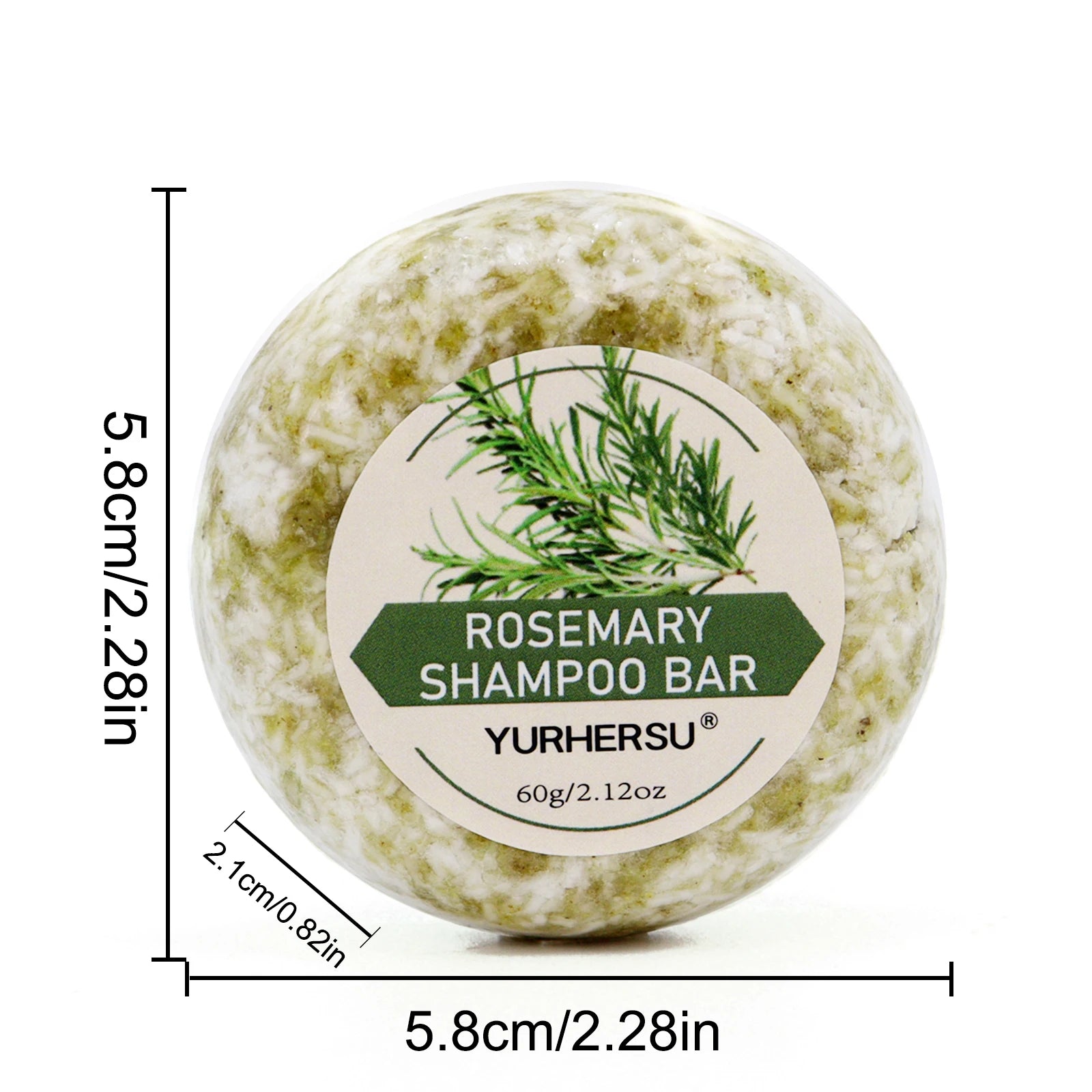 All Natural Rosemary Nourishing & Volumizing Shampoo Bar