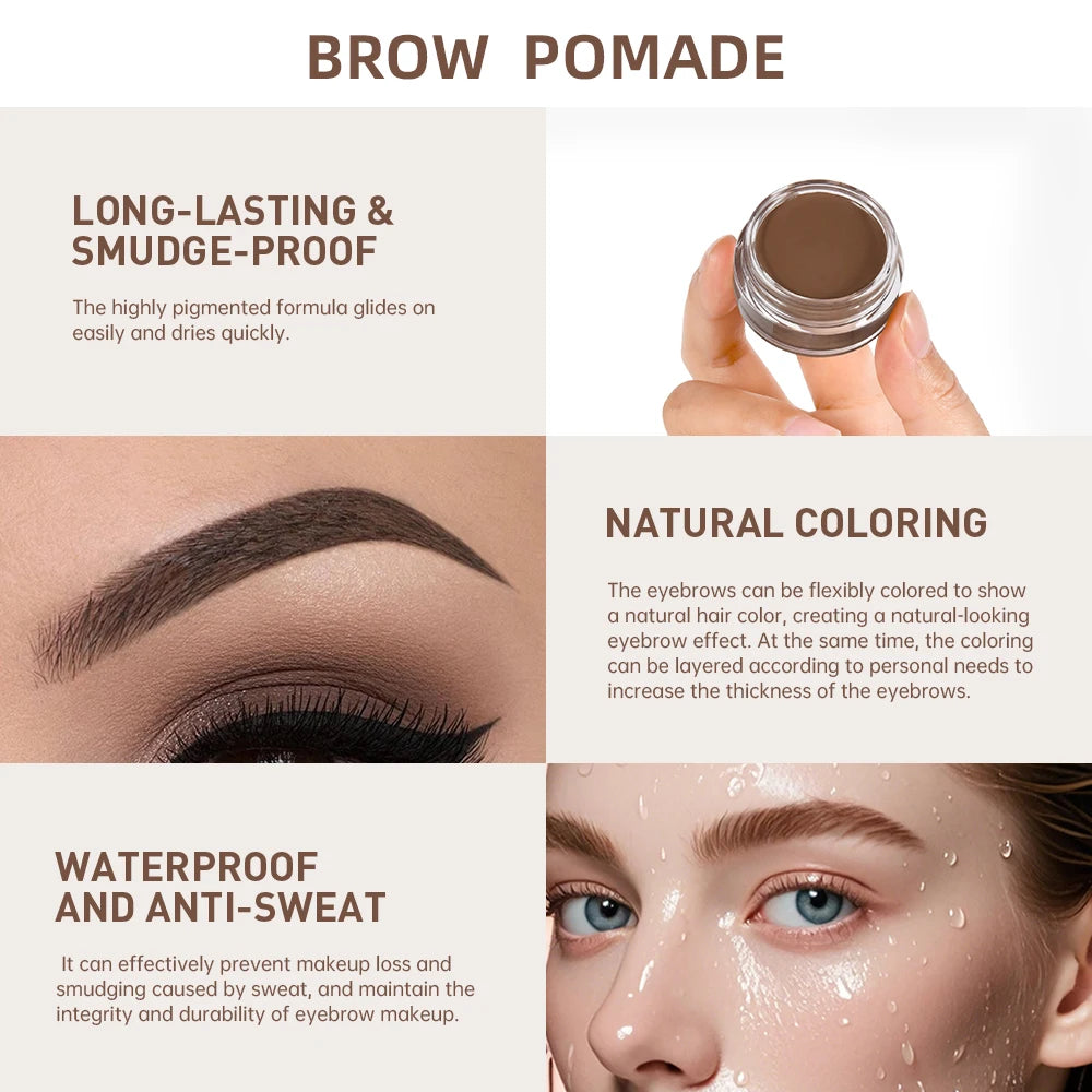 Eyebrow Enhancers (Soft Brown#4) Long-lasting Waterproof Eye Brows Tint Enhancers For Women