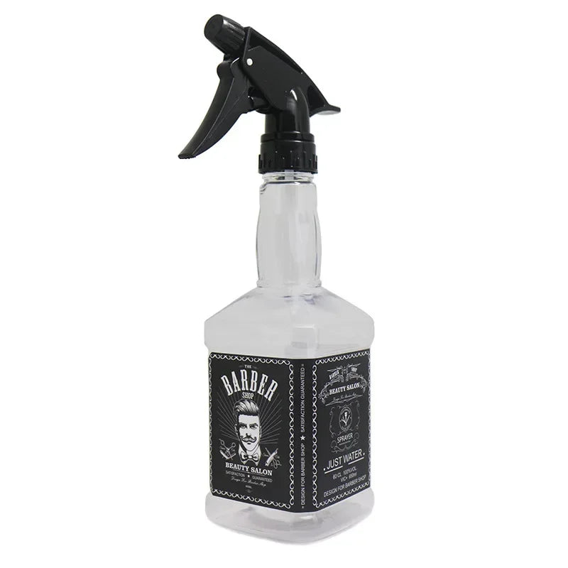 650ML Hair Mister Spray Bottle Barber Atomizer Continuous Mist Spray Bottle Hairdresser Hairspray Barber Water Hair Spary Sprey