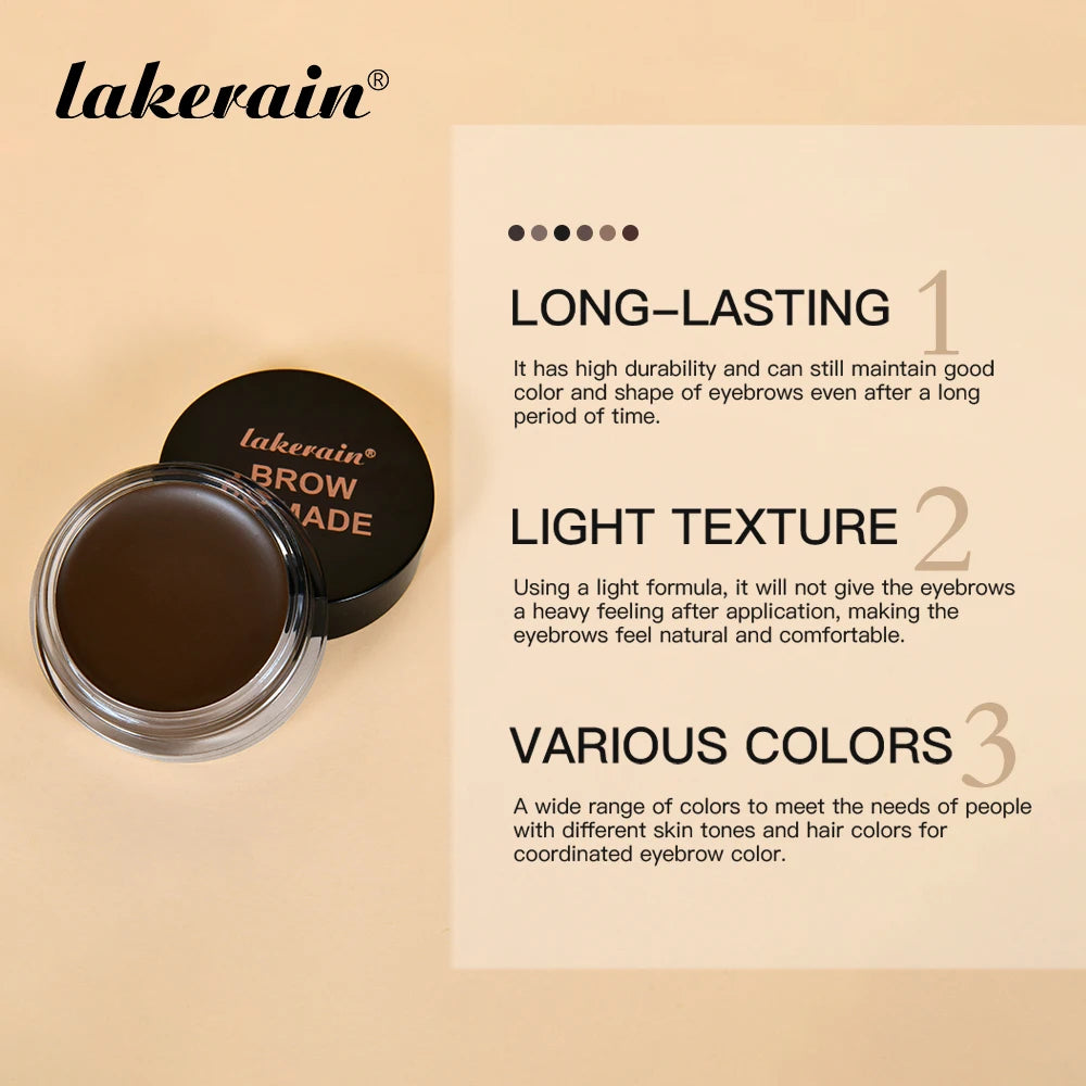 Eyebrow Enhancers (Ebony#3) Long-lasting Waterproof Eye Brows Tint Enhancers For Women