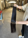 Straight Hair Bundles Salon Natural Hair Extensions Fake Fibers Super Long Synthetic Yaki Straight Hair Weaving Full to End
