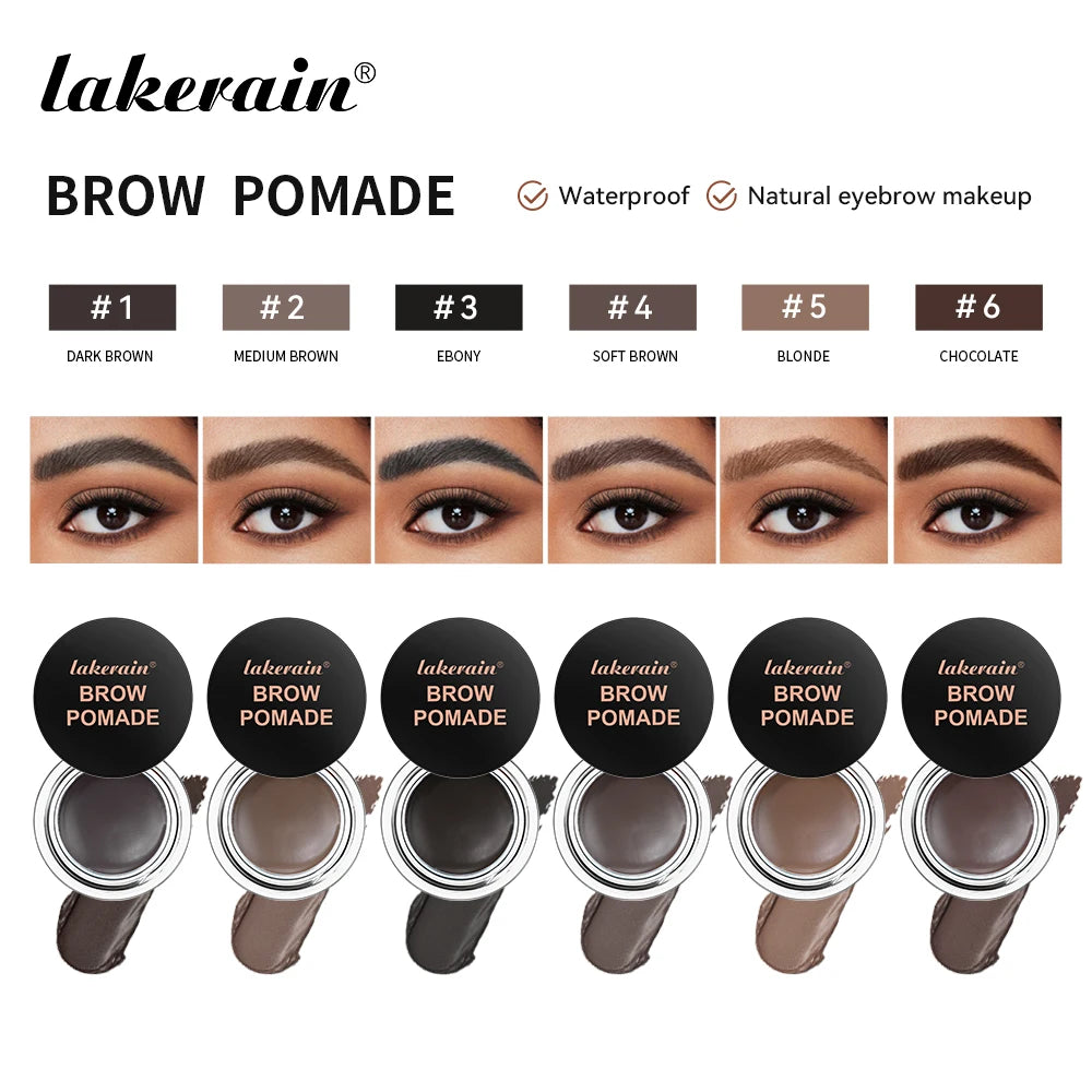 Eyebrow Enhancers (Ebony#3) Long-lasting Waterproof Eye Brows Tint Enhancers For Women