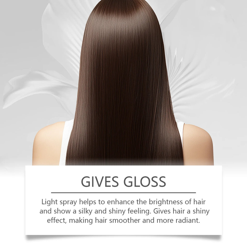 Hair Shiny Enhancement Spray Hair Light Smooth Elastic High Quality Reduce Frizz Dry Dull Moisturizing Nourish Scalp Hair Spary