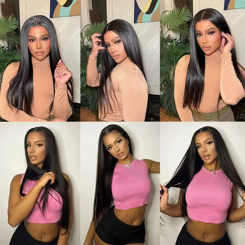 Indian Human Hair Bundles Bone Straight 26 28 30 inch Virgin Human Hair 3 4 Bundles Women Sew In Quick Weave Raw Hair Extensions