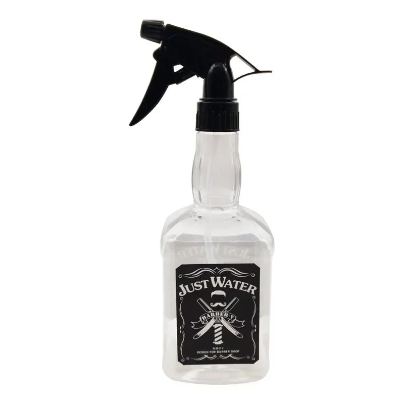 650ML Hair Mister Spray Bottle Barber Atomizer Continuous Mist Spray Bottle Hairdresser Hairspray Barber Water Hair Spary Sprey