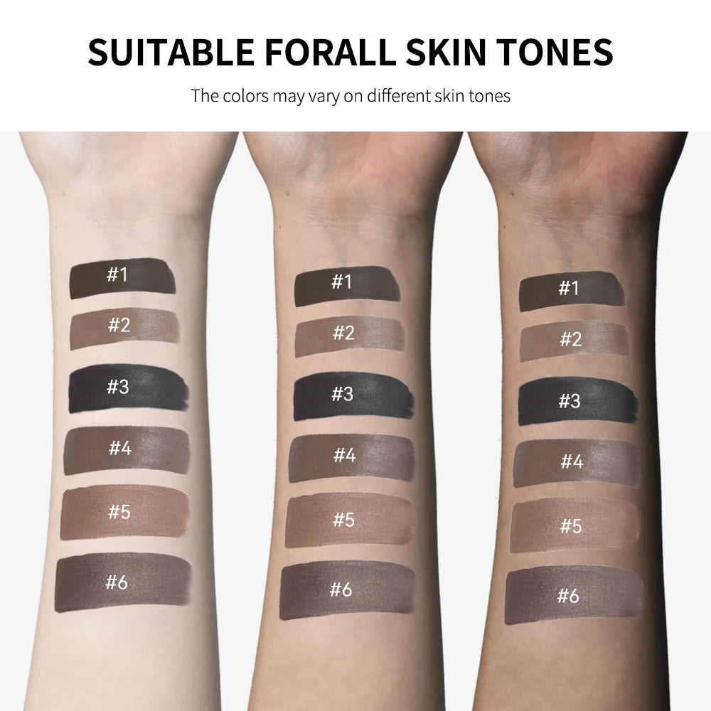 Eyebrow Enhancers (Ebony#3) Long-lasting Waterproof Eye Brows Tint Enhancers For Women