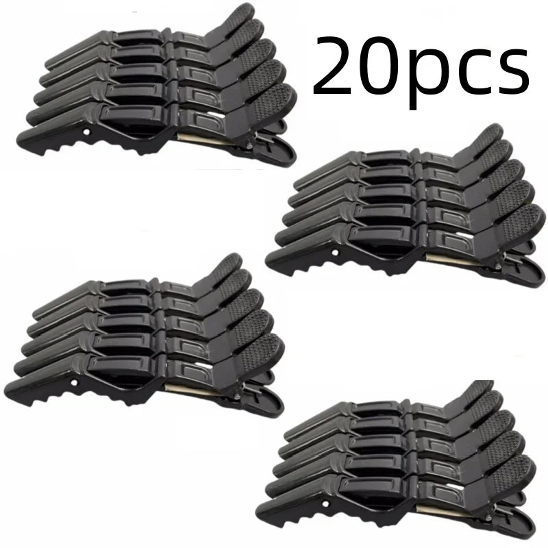 5-30Pieces Crocodile clip Plastic Anti-Slip Hair Clip Black/Pink/White Durable Hairpin Hair Styling Accessories Unisex