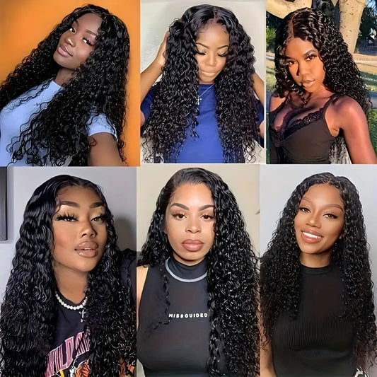 8-30Inch Kinky Curly Human Hair Bundles 12A Brazilian Virgin Hair Weave 100% Human Hair Extensions Natural Black 1pc Bundle