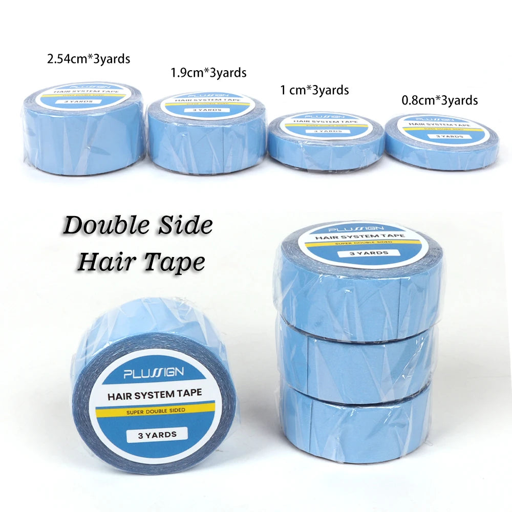Hair System Tape Double Side Walker Tape Ultra Hold Hair Extension Tapes For Lace Closure 0.8Cm 3Yards/Roll Lace Front Wig Glue