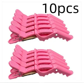 5-30Pieces Crocodile clip Plastic Anti-Slip Hair Clip Black/Pink/White Durable Hairpin Hair Styling Accessories Unisex