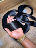 Indian Human Hair Bundles Bone Straight 26 28 30 inch Virgin Human Hair 3 4 Bundles Women Sew In Quick Weave Raw Hair Extensions