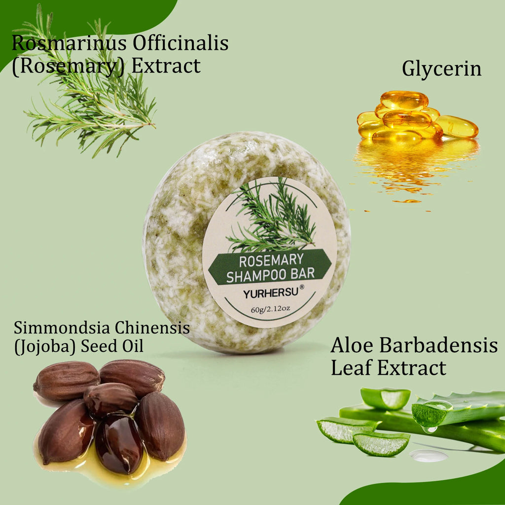 All Natural Rosemary Nourishing & Volumizing Shampoo Bar