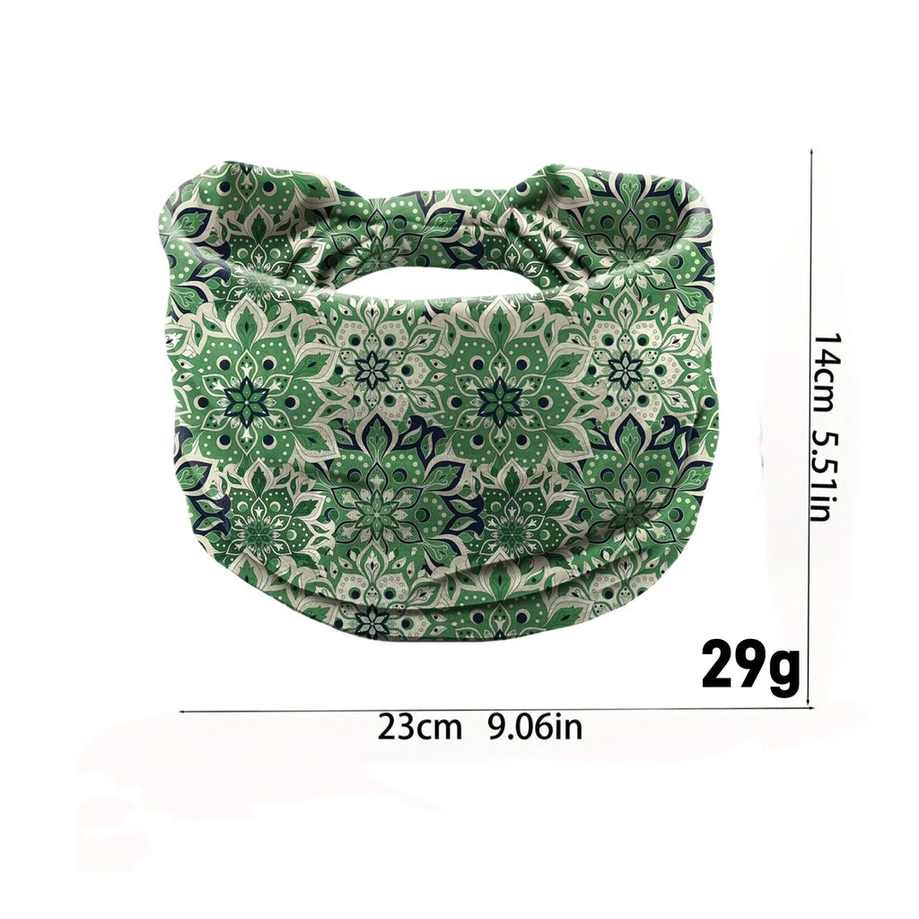 1PC New Bohemian Hair Bands Personalized Headbands Elastic Bundle Sweat Absorbent Breathable Female Wide Edge Headwear