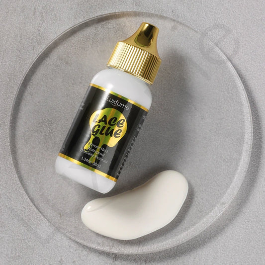 38ml Lace Glue Gel for Wig Stalling,Waterproof Wig Hair Adhesive,Unisex Durable Adhesive for Hair Accessories For All Hair Types