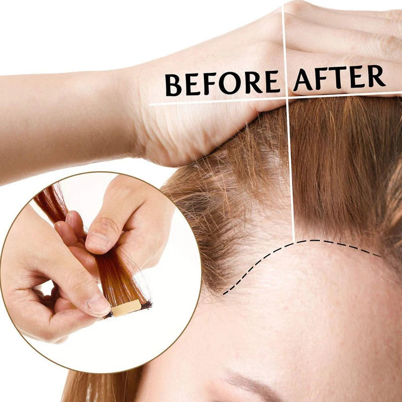 6Sheets=72Pcs Double-Sided Tape Strips For Toupee Lace Wigs Adhesives Hair Extensions Tape Toupee Glue Wig Tape For Men