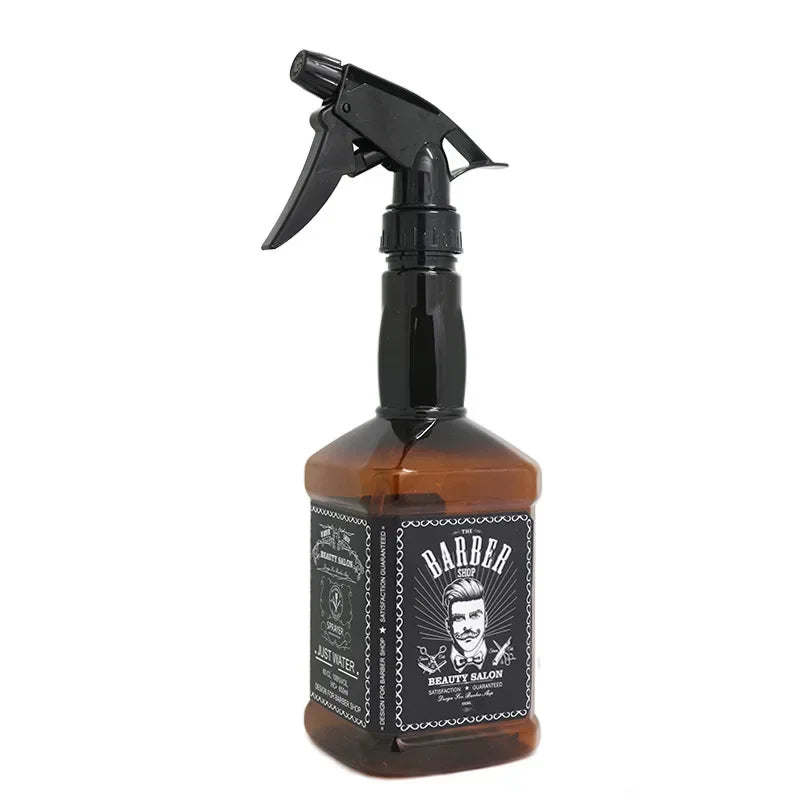 650ML Hair Mister Spray Bottle Barber Atomizer Continuous Mist Spray Bottle Hairdresser Hairspray Barber Water Hair Spary Sprey
