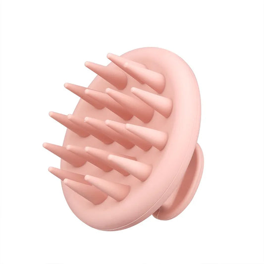 Silicone Shampoo Brush Head Scalp Massage Comb Hair Root Itching Clean The Scalp Thoroughly Body Massage Brush Bath Brush