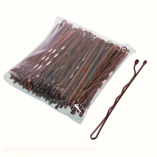 U-Shaped Metal Wave Hair Clips for Women & - Vintage Minimalist Hair Accessories Secure Hold Styling Clips for Everyday & Formal