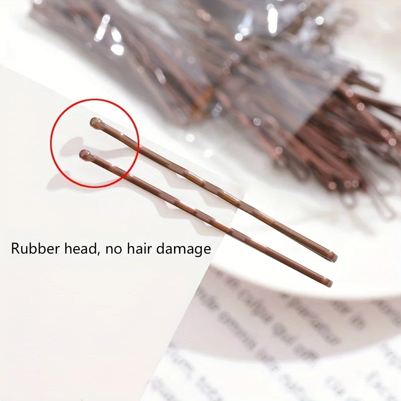 U-Shaped Metal Wave Hair Clips for Women & - Vintage Minimalist Hair Accessories Secure Hold Styling Clips for Everyday & Formal