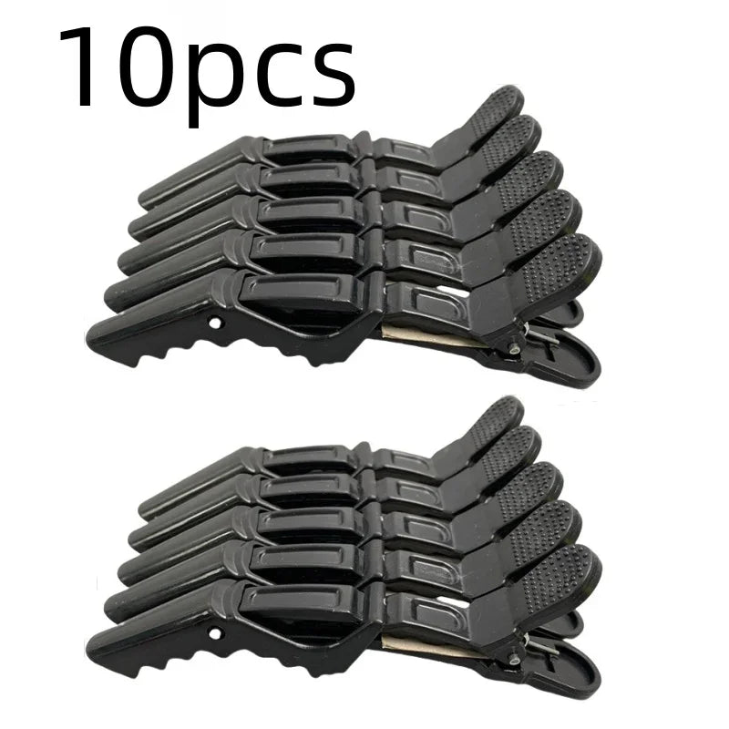 5-30Pieces Crocodile clip Plastic Anti-Slip Hair Clip Black/Pink/White Durable Hairpin Hair Styling Accessories Unisex