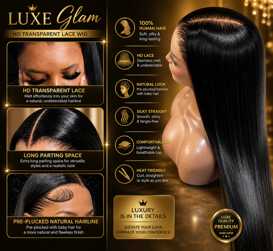 All Natural Lush Lace Front Wig - 30 Inch 200 - 13x6, 13 x4