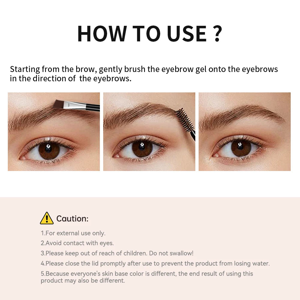 Eyebrow Enhancers (Soft Brown#4) Long-lasting Waterproof Eye Brows Tint Enhancers For Women