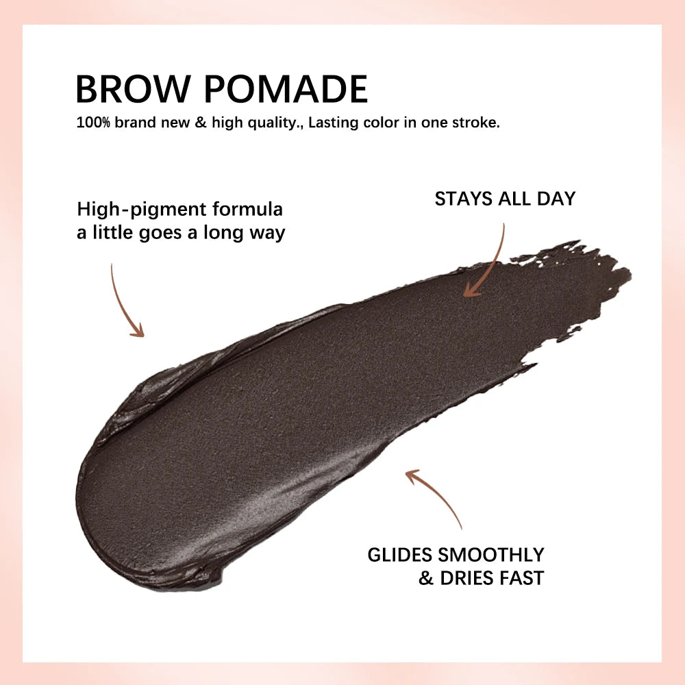 Eyebrow Enhancers (Ebony#3) Long-lasting Waterproof Eye Brows Tint Enhancers For Women