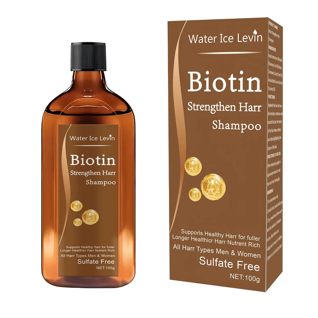 Biotin hair Growth Shampoo! Anti-hair loss treatment for Men & Women - Rapid thickening and re-oil beauty health